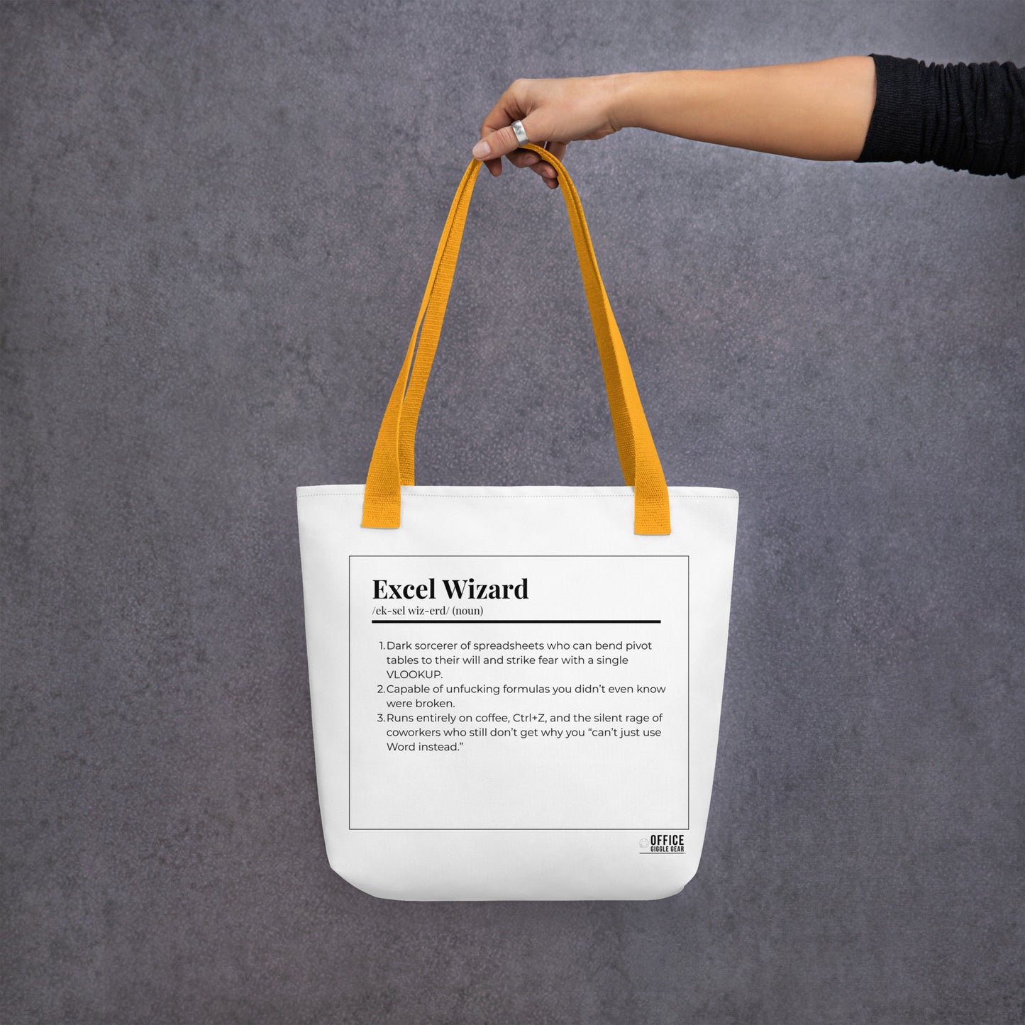 Excel Wizard -Tote bag