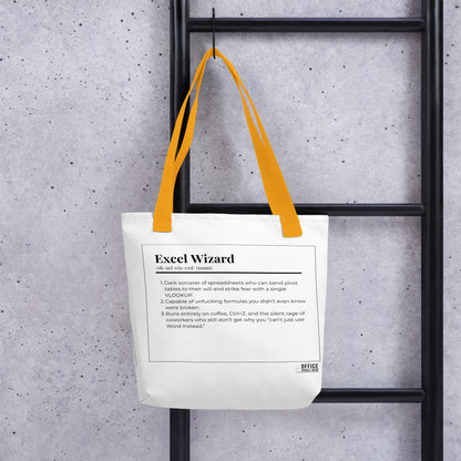Excel Wizard -Tote bag